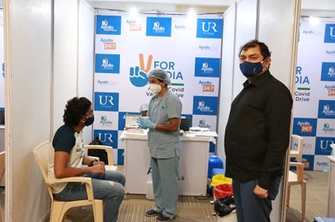 Kiran Gems Participates in the Vaccination Drive at BDB