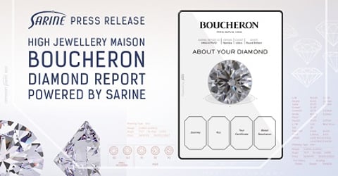 Boucheron partners with  Sarine Diamond Journey