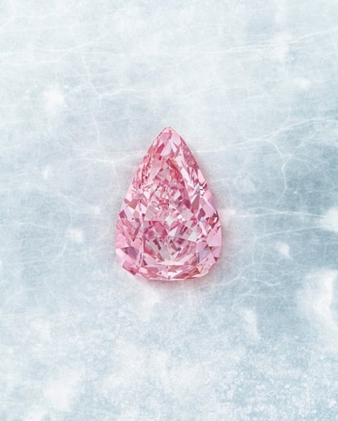 The Fortune Pink, 18.18 ct Fancy Vivid Pink diamond to Lead Christie's Geneva Auction