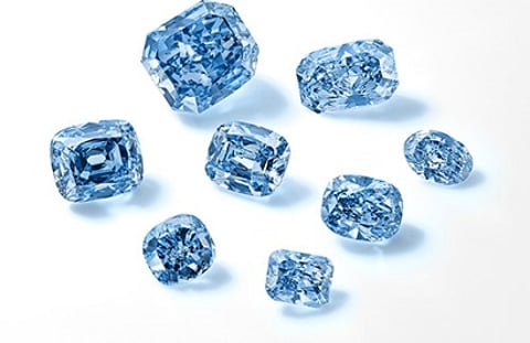 Sotheby’s To Auction $70 Million De Beers Exceptional Blue Collection