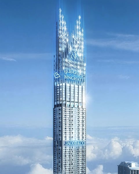 Jacob & Co presents The World’s Tallest Residential Building with his partner Binghatti