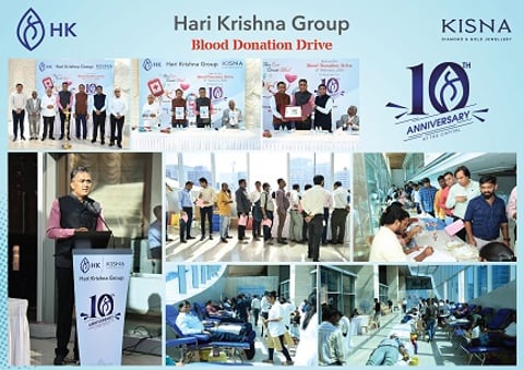 Hari Krishna Exports Hosts a Blood Donation Camp