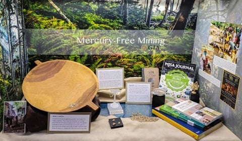 GIA Library’s Exhibit on Mercury-Free Mining Wins Award